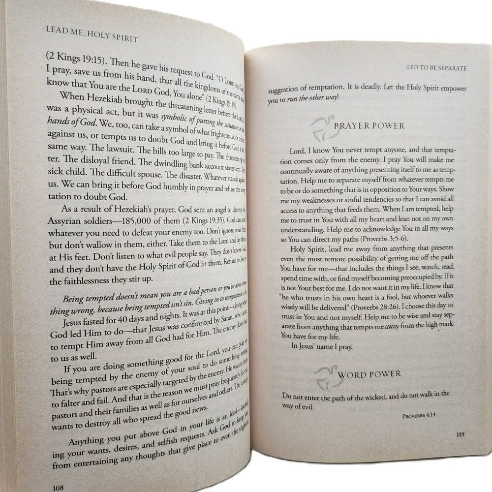 Lead Me, Holy Spirit: Longing to Hear the Voice of God by Stormie Omartian